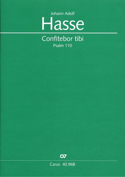 J.A. Hasse: Confitebor Tibi (Psalm 110)