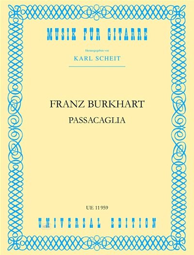 F. Burkhart: Passacaglia