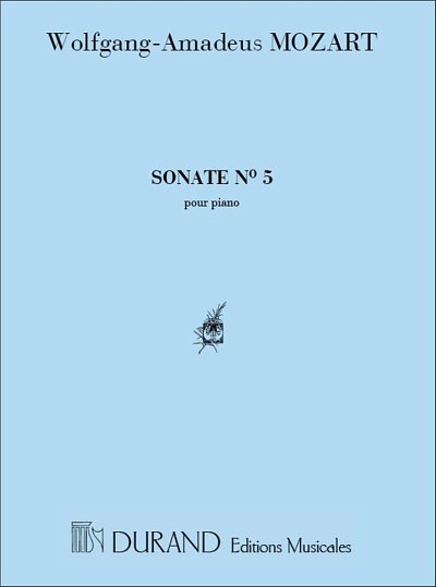 W.A. Mozart: Sonate N5 Piano K 283, Klav