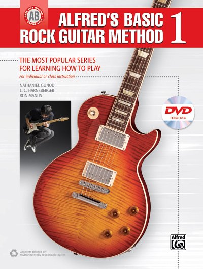 N. Gunod: Alfred's Basic Rock Guitar Method 1, Git (BuDVD)