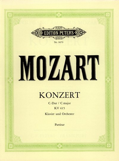W.A. Mozart: Konzert 13 C-Dur Kv 415