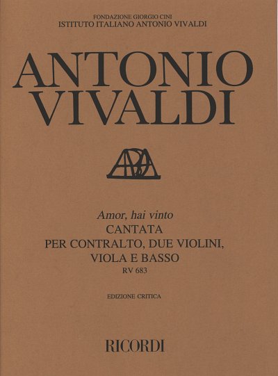 A. Vivaldi: Amor, Hai Vinto Rv 683