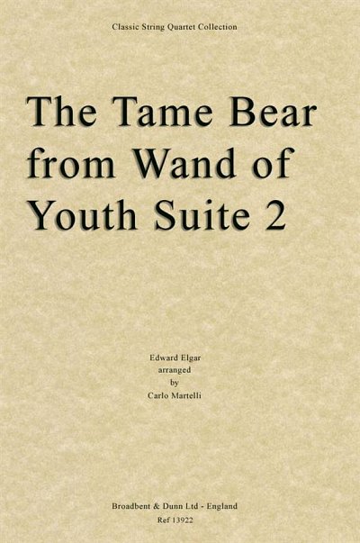 E. Elgar: The Tame Bear from Wand of Youth , 2VlVaVc (Part.)