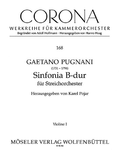 G. Pugnani: Sinfonia B-Dur, Stro (StsatzStr)