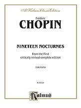 Chopin: Nineteen Nocturnes (Ed. Franz Liszt)