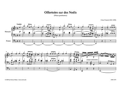DL: C. Franck: Offertoire sur des Noels (Pieces posthumes)