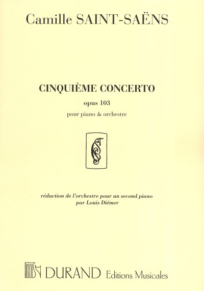 C. Saint-Saëns: Cinqiuème Concerto Opus 103, Klav4m