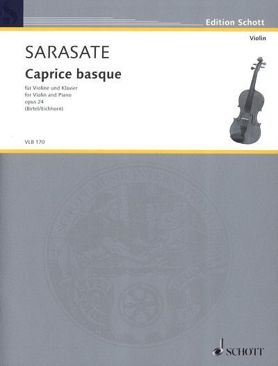 P. de Sarasate: Caprice basque op. 24 , VlKlav