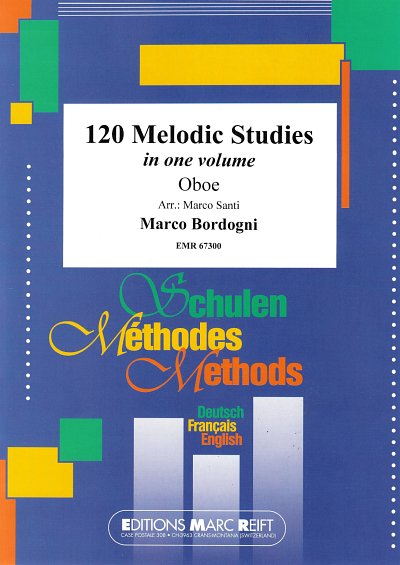 M. Bordogni: 120 Melodic Studies in  one volume, Ob