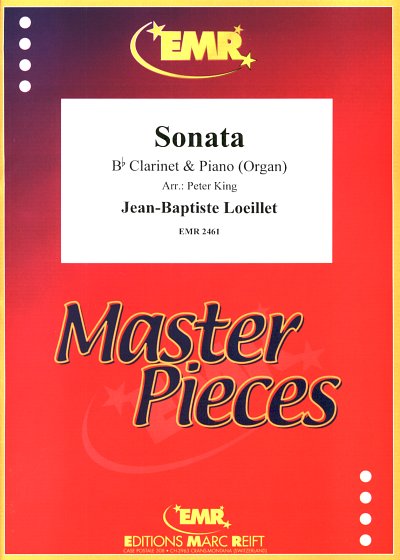 J.-B. Loeillet: Sonata, KlarKlv/Org (KlavpaSt)
