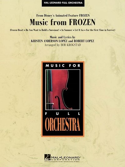 K. Anderson-Lopez: Music from Frozen, Sinfo (Part.)