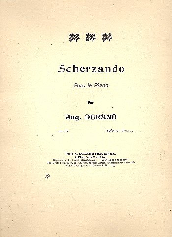 Scherzando Op 97 Piano , Klav