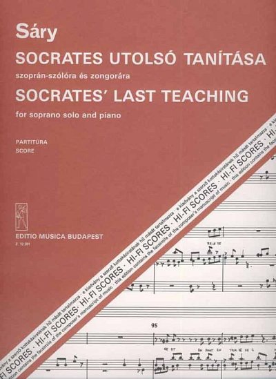 L. Sáry: Socrates' Last Teaching, GesSKlav