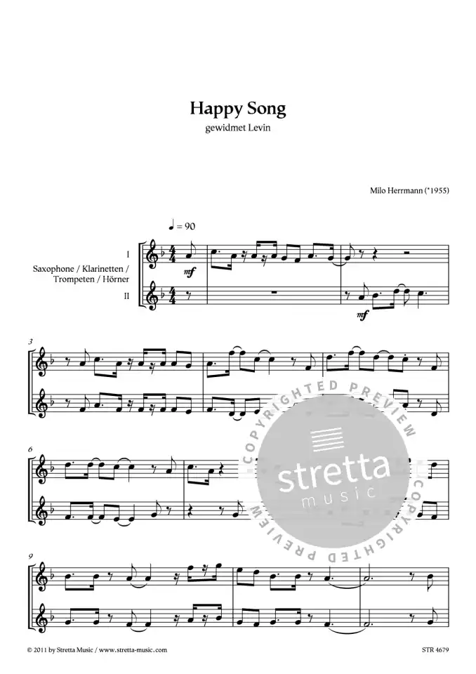 DL: M. Herrmann: Happy Song gewidmet Levin (0)