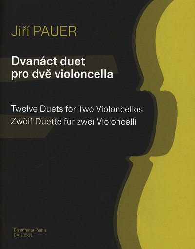 J. Pauer: Zwölf Duette, 2Vc (Sppa)