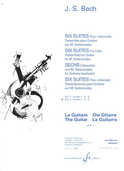 J.S. Bach: Six Suites Volume 2 Suites 4.5.6, Git