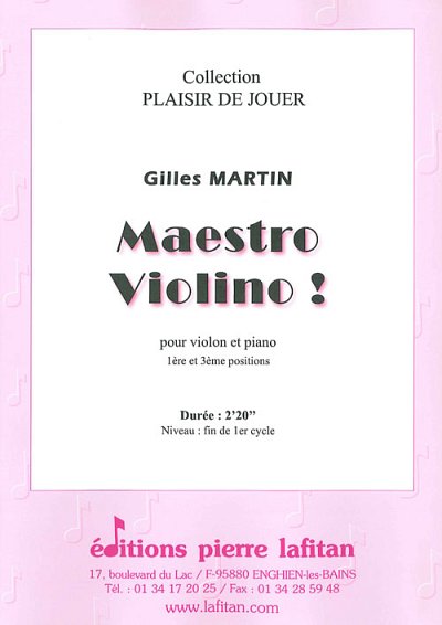 Maestro Violino !, VlKlav (KlavpaSt)