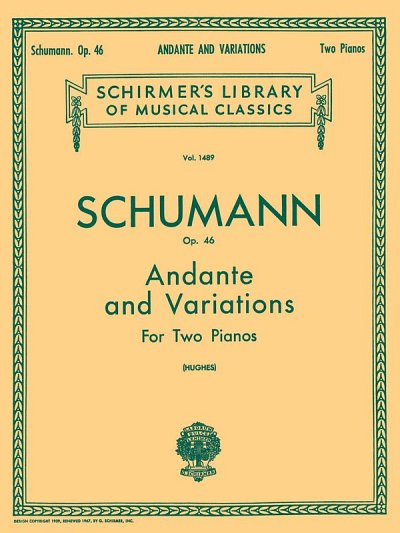 R. Schumann y otros.: Andante and Variations, Op. 46