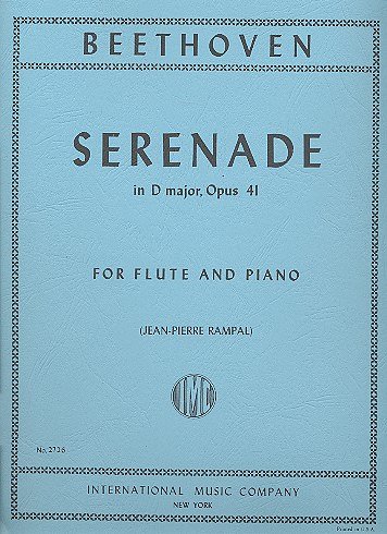 L. v. Beethoven: Serenata Re Op. 41 (Rampal), Fl