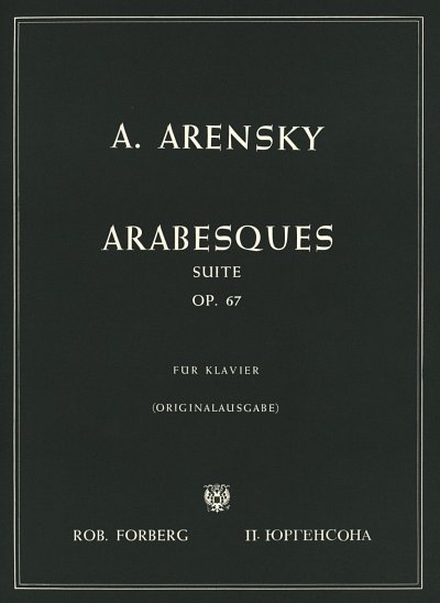 Arabesques, op.67, Klav