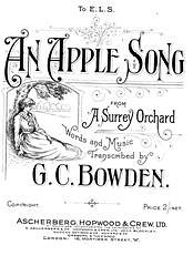 DL: G.C. Bowden: An Apple Song, GesKlav