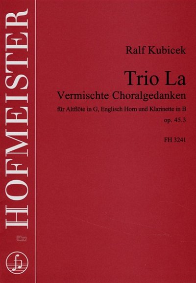 R. Kubicek: Trio La für Altflöte in G,