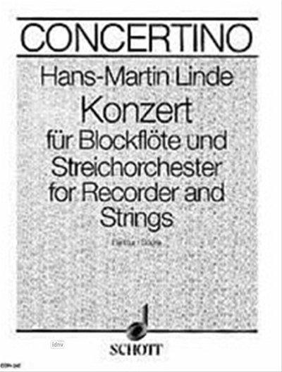H.-M. Linde: Konzert  (Part.)