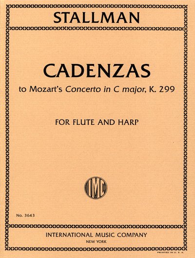 W.A. Mozart: Cadenzas to Mozart's Concerto, FlHrf (KlavpaSt)