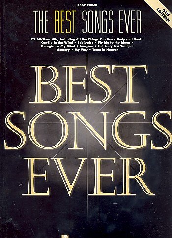Best Songs Ever - 6th Edition, Klav;Ges (Sb)