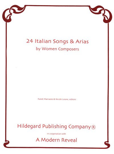  Various: 24 Italian Songs & Arias by Women Co, GesKlav (LB)