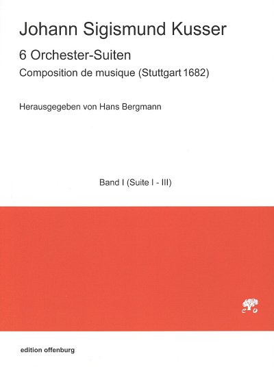 J.S. Kusser: 6 Orchester-Suiten I, 5Instr (Part.)