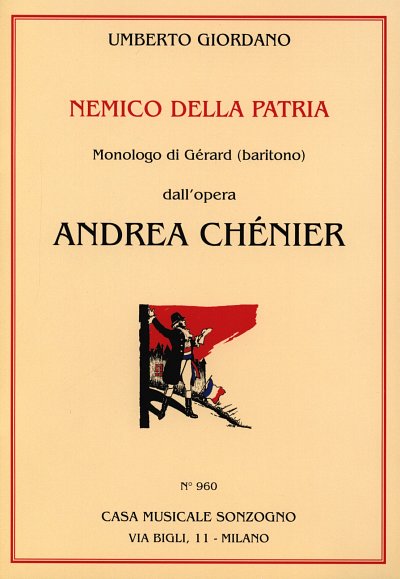 U. Giordano: Andrea Chénier: Nemico Della Patria  (Bu)