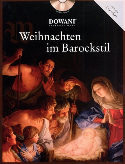 M. Zimmermann: Weihnachten im Barockstil, FlKlav (+CD)