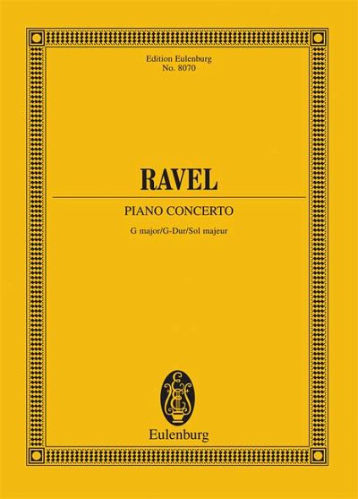 DL: M. Ravel: Klavierkonzert G-Dur, KlavOrch (Stp)