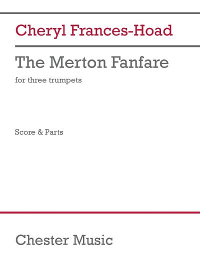 C. Frances-Hoad: The Merton Fanfare (Pa+St)