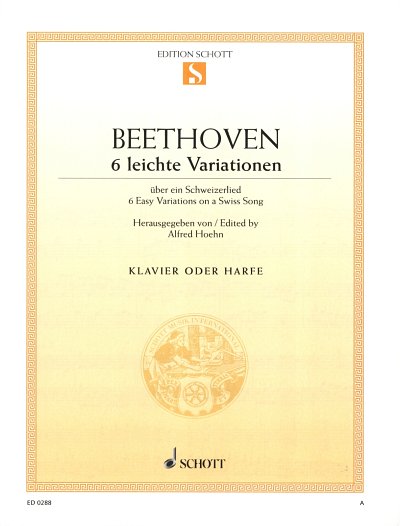 L. v. Beethoven: 6 leichte Variationen F-Dur WoO 64 