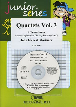 J.G. Mortimer: Quartets Volume 3, 4Pos (+CD)