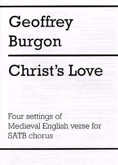 G. Burgon: Christ's Love, GchKlav