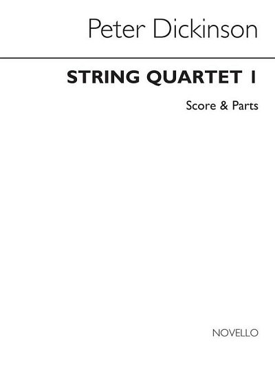 P. Dickinson: String Quartet No. 1, 2VlVaVc (Pa+St)