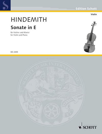 P. Hindemith: Sonata in E