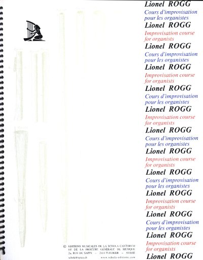 L. Rogg: Cours d'improvisation pour les organistes, Org