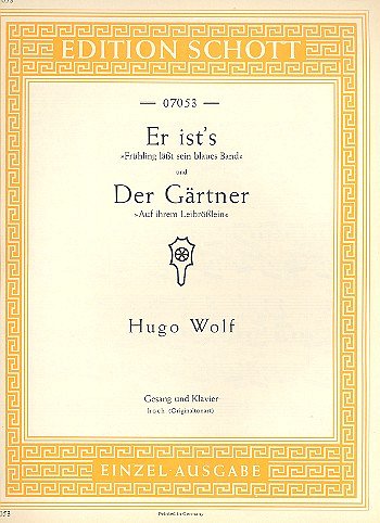H. Wolf: Er ist's / Der Gärtner , GesHKlav