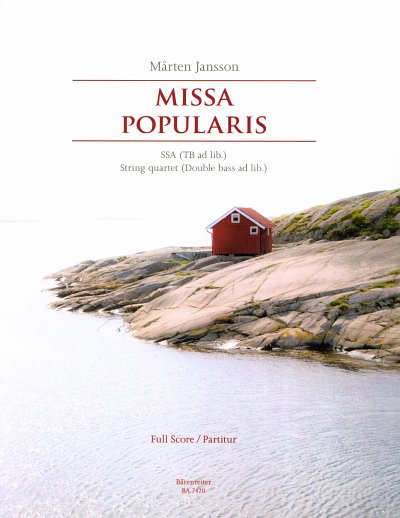M. Jansson: Missa popularis (Part.)