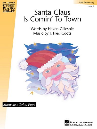 H. Gillespie: Santa Claus Is Comin' to Town, Klav