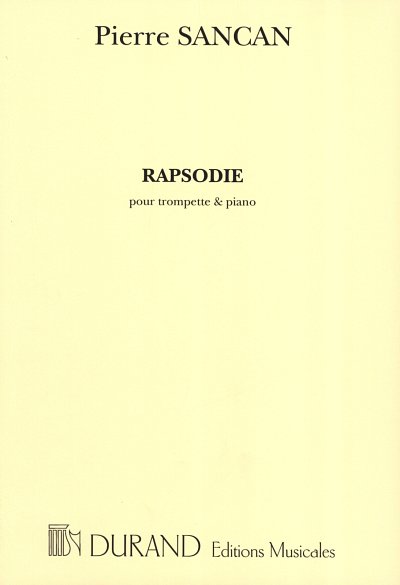 P. Sancan: Rapsodie, TrpKlav (KlavpaSt)