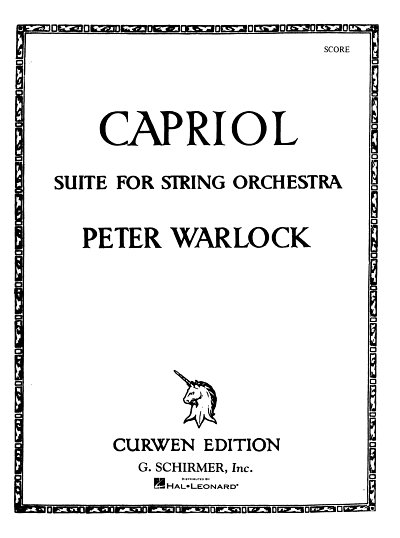 P. Warlock: Capriol Suite, Stro (Part.)
