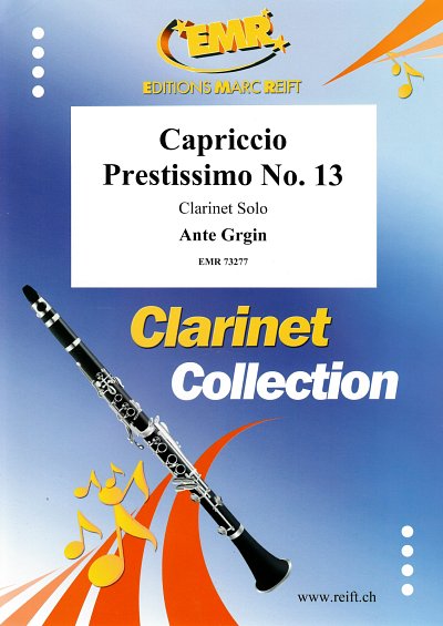 DL: A. Grgin: Capriccio Prestissimo No. 13, Klar