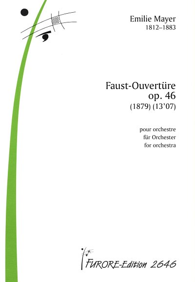 E. Mayer: Faust-Ouvertüre op. 46, Sinfo (Part.)