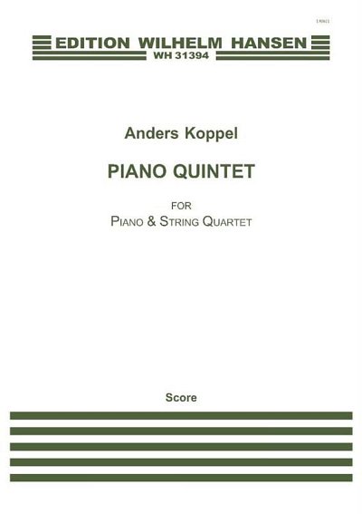 A. Koppel: Piano Quintet (Part.)