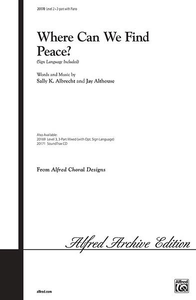 S.K. Albrecht: Where Can We Find Peace?, Ch2Klav